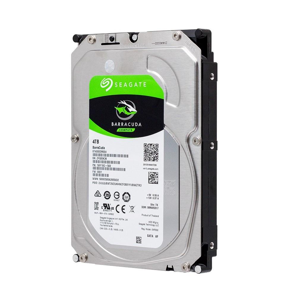 Hard Drives |   Seagate BarraCuda Series ST4000DM004 3.5 inch Mechanical Hard Disk SATA Internal HDD  5400RPM 256MB Cache for PC/Mac Drives & Storage Hard Drives