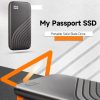 Hard Drives |   WD My Passport SSD 500GB Type-C Portable Solid State Drive NVMe High-speed Technology 256-bit AES Hardware Encryption Grey Drives & Storage Hard Drives