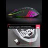 Keyboards & Mouse |   2.4G Wireless Computer Mouse for Notebook PC Laptop with USB Receiver Colorful LED Light 800/1200/1600 3-Level DIP Built-in Rechargeable Battery Computer Peripherals Keyboards & Mouse