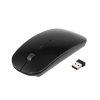 Keyboards & Mouse |   2.4G Wireless Mouse Portable Ultra-thin Mute Mouse 4 Keys Wireless Optical Mouse 1600DPI for   Desktop Computer Laptop Black Computer Peripherals Keyboards & Mouse