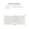 Keyboards & Mouse |   78 Keys Spanish Wireless BT Keyboard BT 3.0 Portable Ultra-slim Keyboard Support Windows/iOS/Android for Laptop Tablet Phone Computer Peripherals Keyboards & Mouse