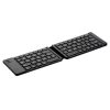 Keyboards & Mouse |   BT Folding Keyboard Foldable Keyboard Rechargeable Full Size Keyboard for iOS Phone Android Smartphone Tablet Windows Laptop Computer Peripherals Keyboards & Mouse