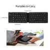 Keyboards & Mouse |   BT Folding Keyboard Foldable Keyboard Rechargeable Full Size Keyboard for iOS Phone Android Smartphone Tablet Windows Laptop Computer Peripherals Keyboards & Mouse