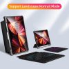 Keyboards & Mouse |   Detachable Tablet BT Keyboard Case with Touchpad Pen Slot Compatible with iPad 10.2” 2019/2020/2021/iPad Pro 10.5”/iPad Air 3 10.5” Computer Peripherals Keyboards & Mouse