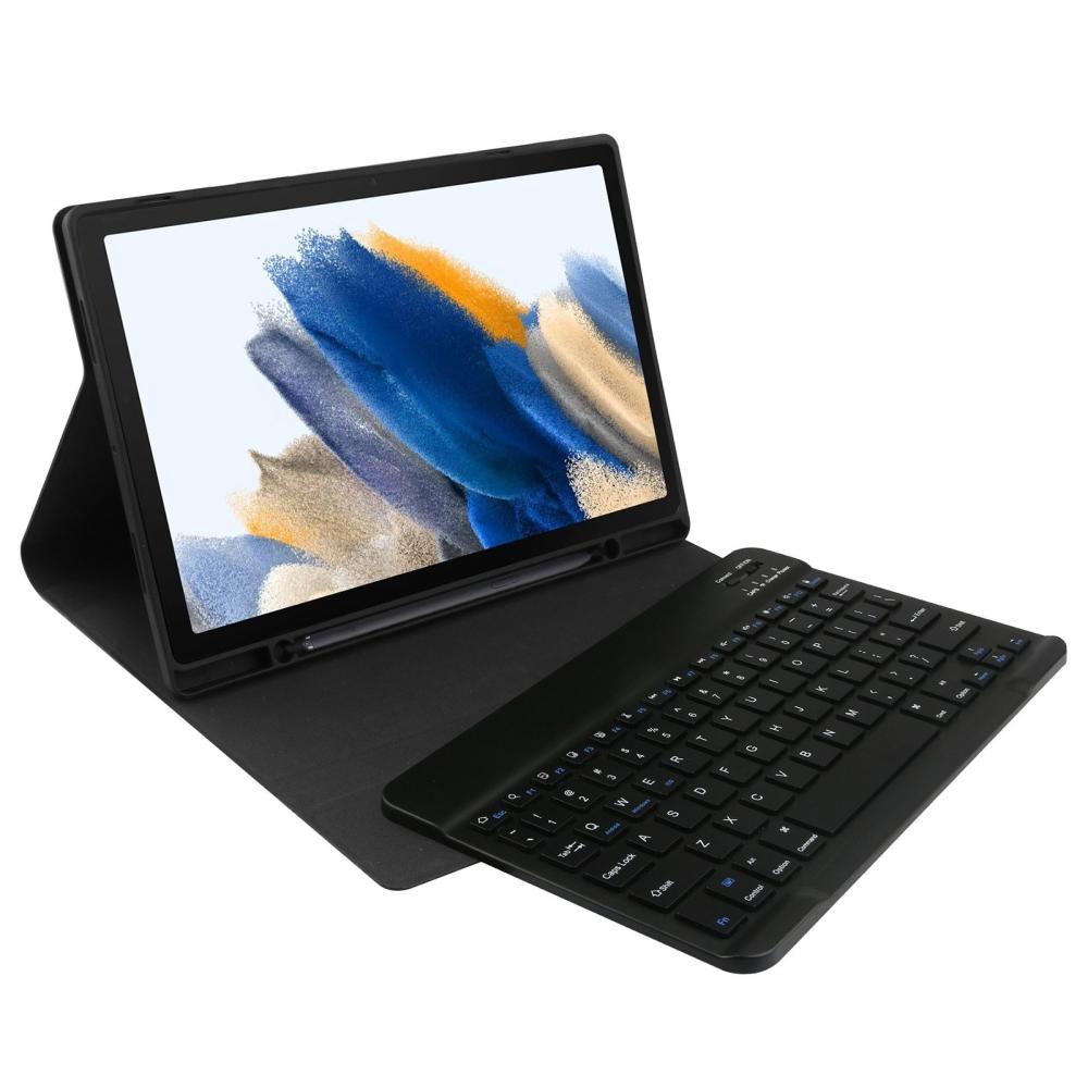 Keyboards & Mouse |   Detachable Tablet Protective Case with BT Keyboard Pen Slot Compatible with Samsung Galaxy Tab A8 10.5 inch SM-X200/SM-X205/SM-X207 Computer Peripherals Keyboards & Mouse