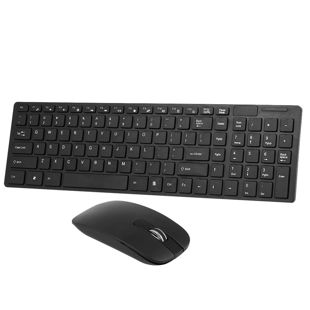 Keyboards & Mouse |   HK-06 2.4G Wireless Keyboard and Mouse Combo Computer Peripherals Keyboards & Mouse