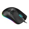 Keyboards & Mouse |   HXSJ J900 USB Wired Gaming Mouse RGB Gaming Mouse with Six Adjustable DPI Ergonomic Design for Desktop Laptop Black Computer Peripherals Keyboards & Mouse