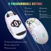 Keyboards & Mouse |   HXSJ Keyboard and Mouse Combo Wired K68 RGB Streamer Mini Gaming Keyboard Membrane Keyboard and 2.4G Wireless Mechanical RGB Gaming Mouse 3600DPI 11 RGB Lighting Modes for Game/Office Computer Peripherals Keyboards & Mouse