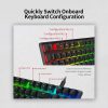 Keyboards & Mouse |   Kingston Mechanical Keyboard HyperX Alloy Origins Core RGB Gaming Keyboard 87 Keys Mechanical Keyboard Red Switch Computer Peripherals Keyboards & Mouse