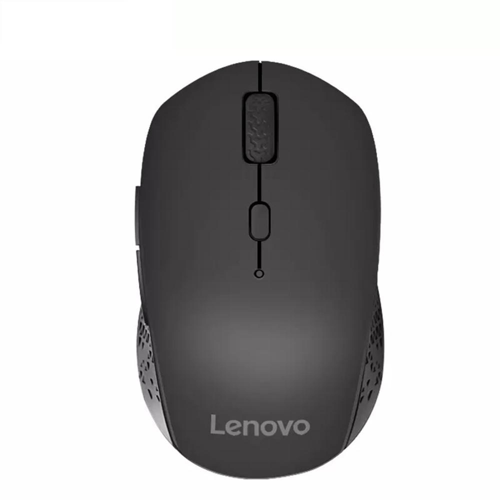 Keyboards & Mouse |   Lenovo Howard Wireless Mouse 2.4GHz Wireless BT Mouse with Nano USB Receiver Computer Peripherals Keyboards & Mouse