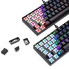 Keyboards & Mouse |   MOTOSPEED CK61 RGB Mechanical Gaming Keyboard OUTMU Red Switches Keyboard 61 Keys Anti-ghosting with Backlight for Gaming Black Computer Peripherals Keyboards & Mouse