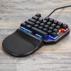 Keyboards & Mouse |   Motospeed K27 One-handed Mechanical Keyboard 27 Keys Wired Gaming Keyboard LED Mixed Light Effect Mechanical Blue Switches Computer Peripherals Keyboards & Mouse