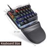 Keyboards & Mouse |   Motospeed K27 One-handed Mechanical Keyboard 27 Keys Wired Gaming Keyboard LED Mixed Light Effect Mechanical Blue Switches Computer Peripherals Keyboards & Mouse