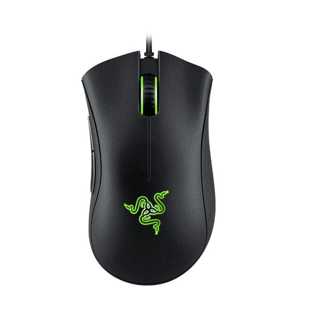 Keyboards & Mouse |   Razer DeathAdder Essential Wired Gaming Mouse Ergonomic Mice with 6400DPI Optical Sensor 5 Programmable Buttons  (2021 Version) Computer Peripherals Keyboards & Mouse