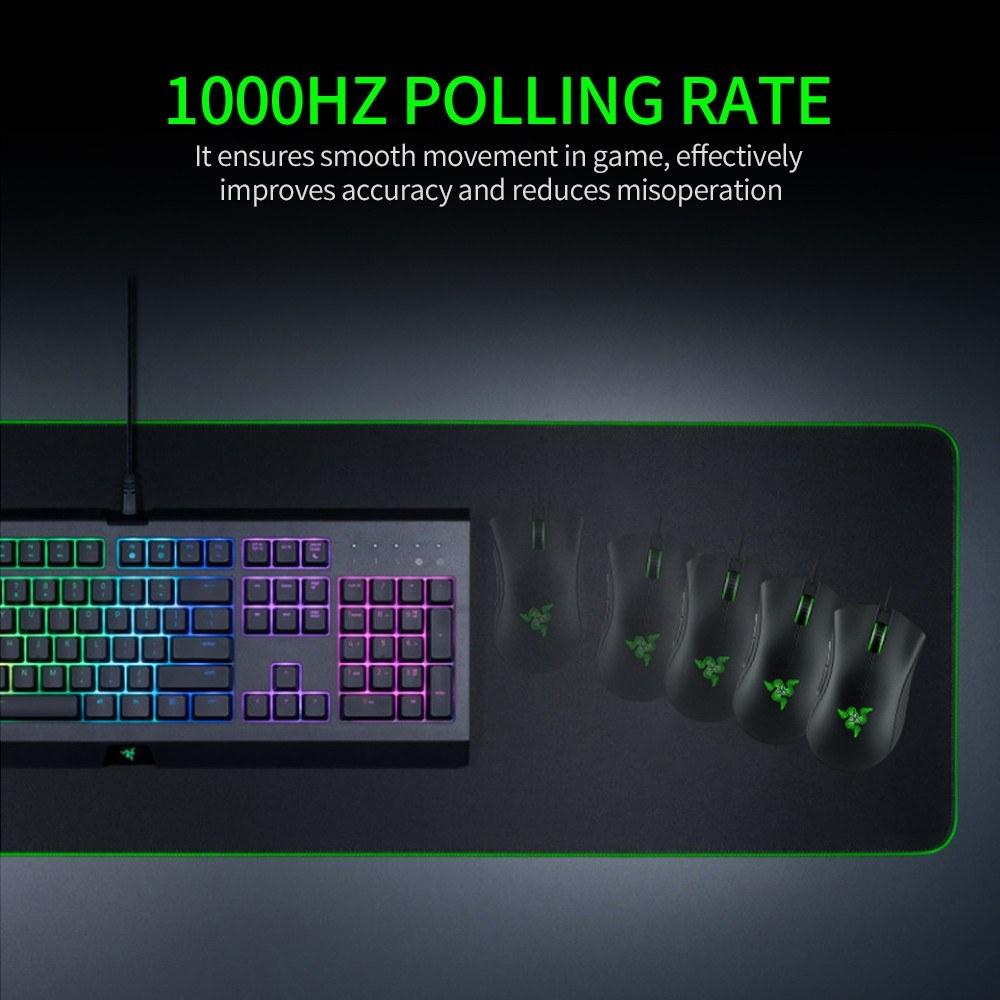 Keyboards & Mouse |   Razer DeathAdder Essential Wired Gaming Mouse Ergonomic Mice with 6400DPI Optical Sensor 5 Programmable Buttons  (2021 Version) Computer Peripherals Keyboards & Mouse