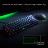 Keyboards & Mouse |   Razer Huntsman Mini Mechanical Keyboard Linear Optical Switch 61 Keys Wired RGB Keyboard for PC Laptop Silver Computer Peripherals Keyboards & Mouse