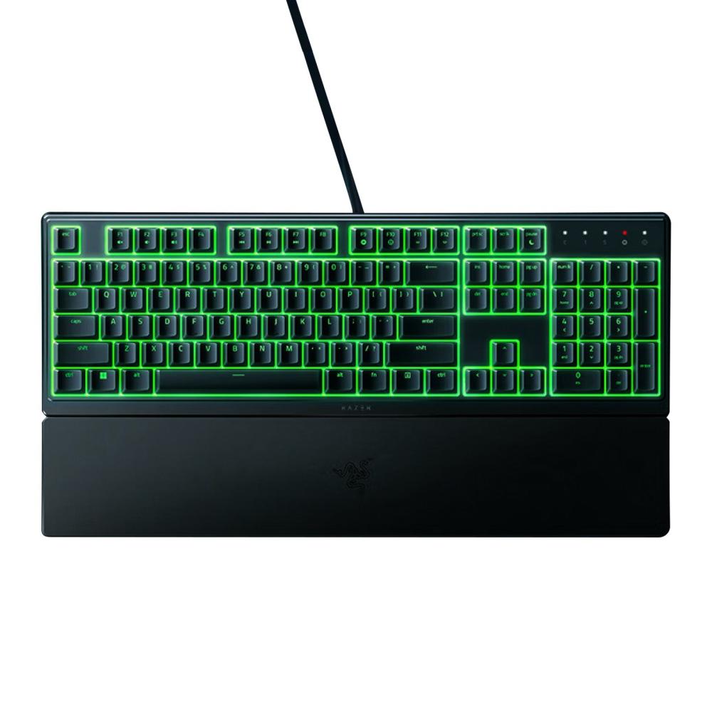 Keyboards & Mouse |   Razer V3X 104 Keys Gaming Keyboard Razer Chroma RGB USB Wired Keyboard 1000Hz Mechanical Keyboard with Detachable Wrist Rest Computer Peripherals Keyboards & Mouse