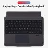 Keyboards & Mouse |   T207 Keyboard Protective Case with Detachable BT Keyboard Touchpad Compatible with iPad Pro 11(2018/2020/2021)/iPad Air4 10.9(2020) Computer Peripherals Keyboards & Mouse