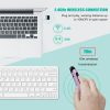 Keyboards & Mouse |   Three Mode 2.4G+BT3.0+5.0 Wireless Optical Pen Mouse 800/1200/1600DPI Rechargeable Pocket Pen Mouse for PC Laptop Computer Grey Computer Peripherals Keyboards & Mouse