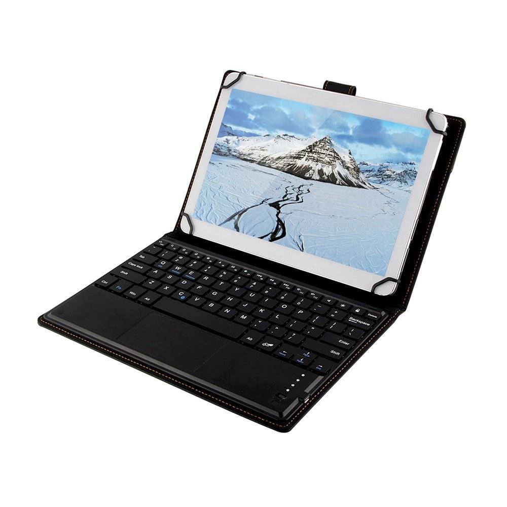 Keyboards & Mouse |   TY3310 Tablet Keyboard Protective Case BT3.0 Keyboard Detachable Protective Case with Touchpad For 9inch to 10.5inch Tablet Computer Peripherals Keyboards & Mouse