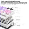 Keyboards & Mouse |   Wireless Mechanical Keyboard K87 Keyboard RGB Mechanical Keyboard  Three Mode Connectivity  18 Lighting Effects  Hot Swap  High Capacity Battery  DIY Software Support  for PC Gaming and Typing (Red Switch) Computer Peripherals Keyboards & Mouse