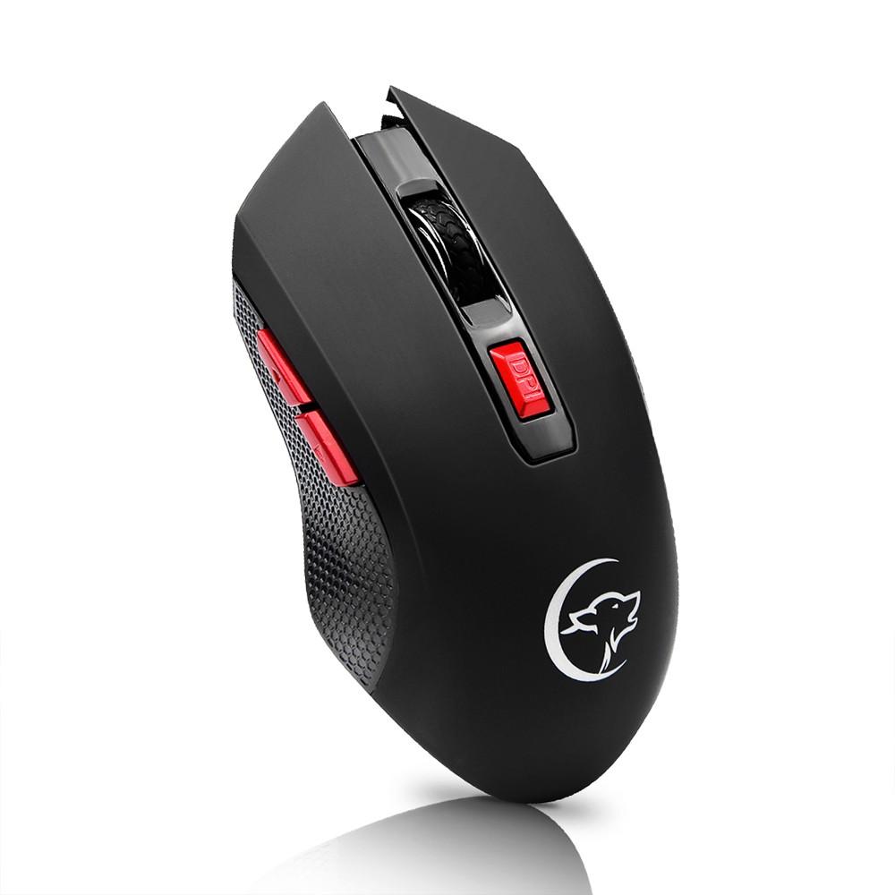 Keyboards & Mouse |   YWYT G817 Wireless Mouse 2.4G Wireless Gaming Mouse 2400DPI 6 Buttons Optical Ergonomic Mouse with USB Receiver for PC Laptop Computer Peripherals Keyboards & Mouse