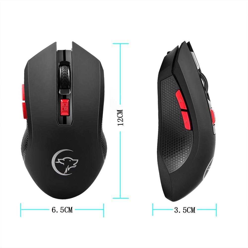 Keyboards & Mouse |   YWYT G817 Wireless Mouse 2.4G Wireless Gaming Mouse 2400DPI 6 Buttons Optical Ergonomic Mouse with USB Receiver for PC Laptop Computer Peripherals Keyboards & Mouse