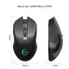 Keyboards & Mouse |   YWYT G851 2.4GHz Wireless Mouse Rechargeable Mute Mouse Ergonomic Mouse with Colorful Light Effect for Desktop Laptop Computer Peripherals Keyboards & Mouse