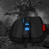 Keyboards & Mouse |   ZELOTES C-12 Wired USB Optical Gaming Mouse 12 Programmable Buttons Computer Game Mice 4 Adjustable DPI 7 LED Lights for Game Players Computer Peripherals Keyboards & Mouse