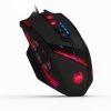 Keyboards & Mouse |   ZELOTES C-12 Wired USB Optical Gaming Mouse 12 Programmable Buttons Computer Game Mice 4 Adjustable DPI 7 LED Lights for Game Players Computer Peripherals Keyboards & Mouse