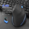 Keyboards & Mouse |   Zelotes F-35A Vertical Wireless Gaming Mouse Adjustable 2400DPI Optical 2.4G Mice Computer Peripherals Keyboards & Mouse