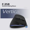 Keyboards & Mouse |   ZELOTES F-35B Wireless Gaming Mouse 2.4G+BT3.0+BT5.0 Three-mode Ergonomic Vertical Mouse 3-gear Adjustable DPI for PC Laptop Computer Peripherals Keyboards & Mouse