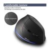 Keyboards & Mouse |   ZELOTES F-35B Wireless Gaming Mouse 2.4G+BT3.0+BT5.0 Three-mode Ergonomic Vertical Mouse 3-gear Adjustable DPI for PC Laptop Computer Peripherals Keyboards & Mouse