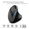 Keyboards & Mouse |   ZELOTES F-36A 2.4G Wireless Mouse Charging Blu-ray 6-button Optical mouse 3 level DPI black Computer Peripherals Keyboards & Mouse