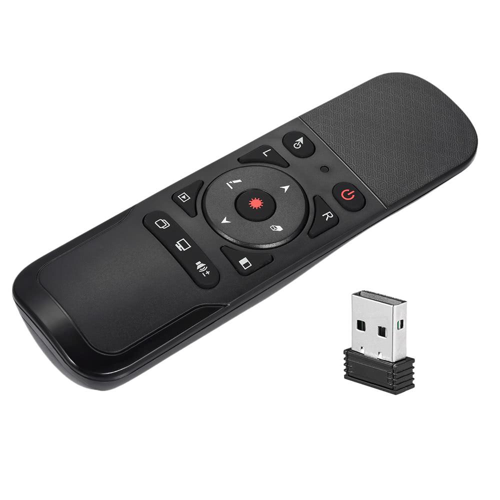 Office Electronics |   2.4G Wireless Remote Control Air Mouse Laser Pointer 6 Gxes Gyroscope Presenter for PPT Presentation Office Electronics Office Electronics