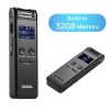 Office Electronics |   32G Digital Voice Recorder Activated Record Playback MP3 Music Player with Mic and Speaker with Earphone Office Electronics Office Electronics