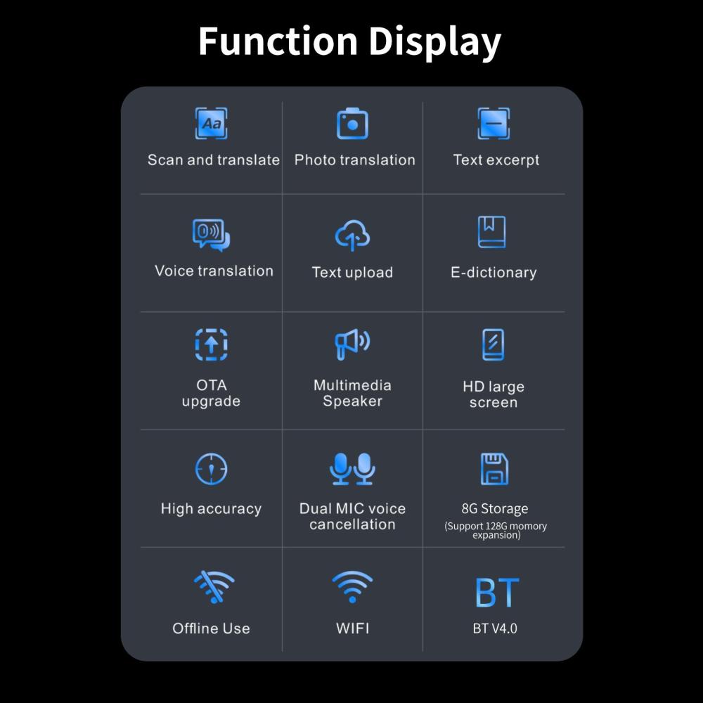 Office Electronics |   3inch Touchscreen Dictionary Translation Pen Scanner Text Scanning Reading Translator Device Office Electronics Office Electronics