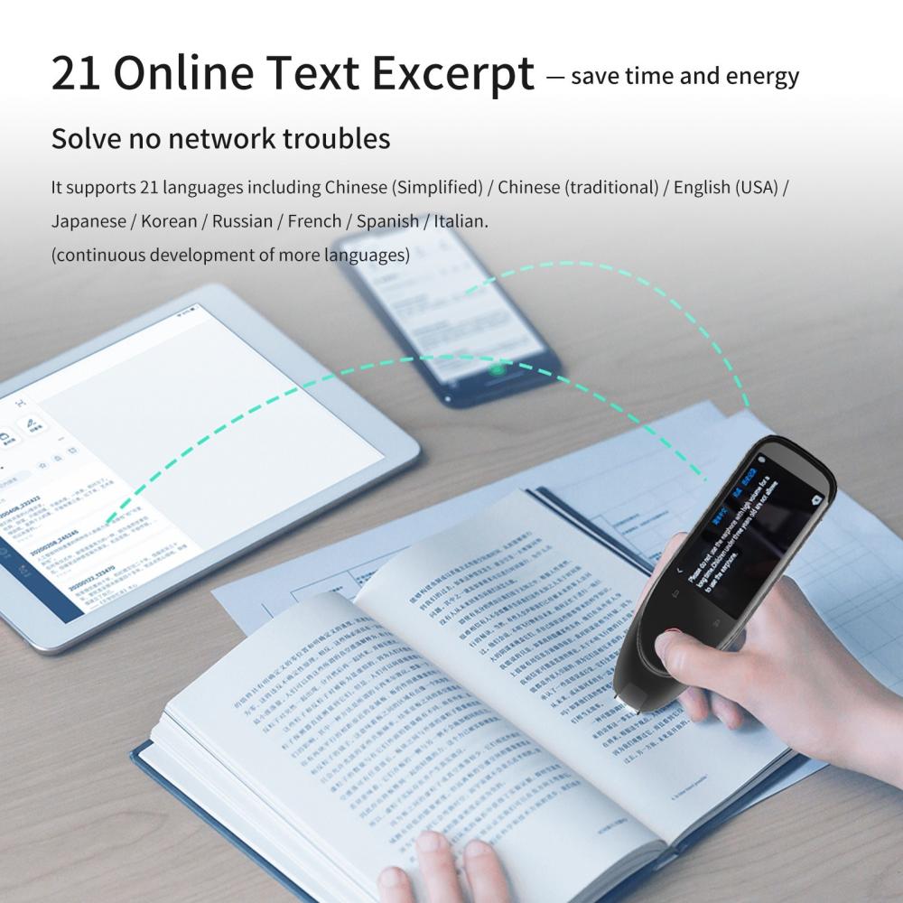 Office Electronics |   3inch Touchscreen Dictionary Translation Pen Scanner Text Scanning Reading Translator Device Office Electronics Office Electronics