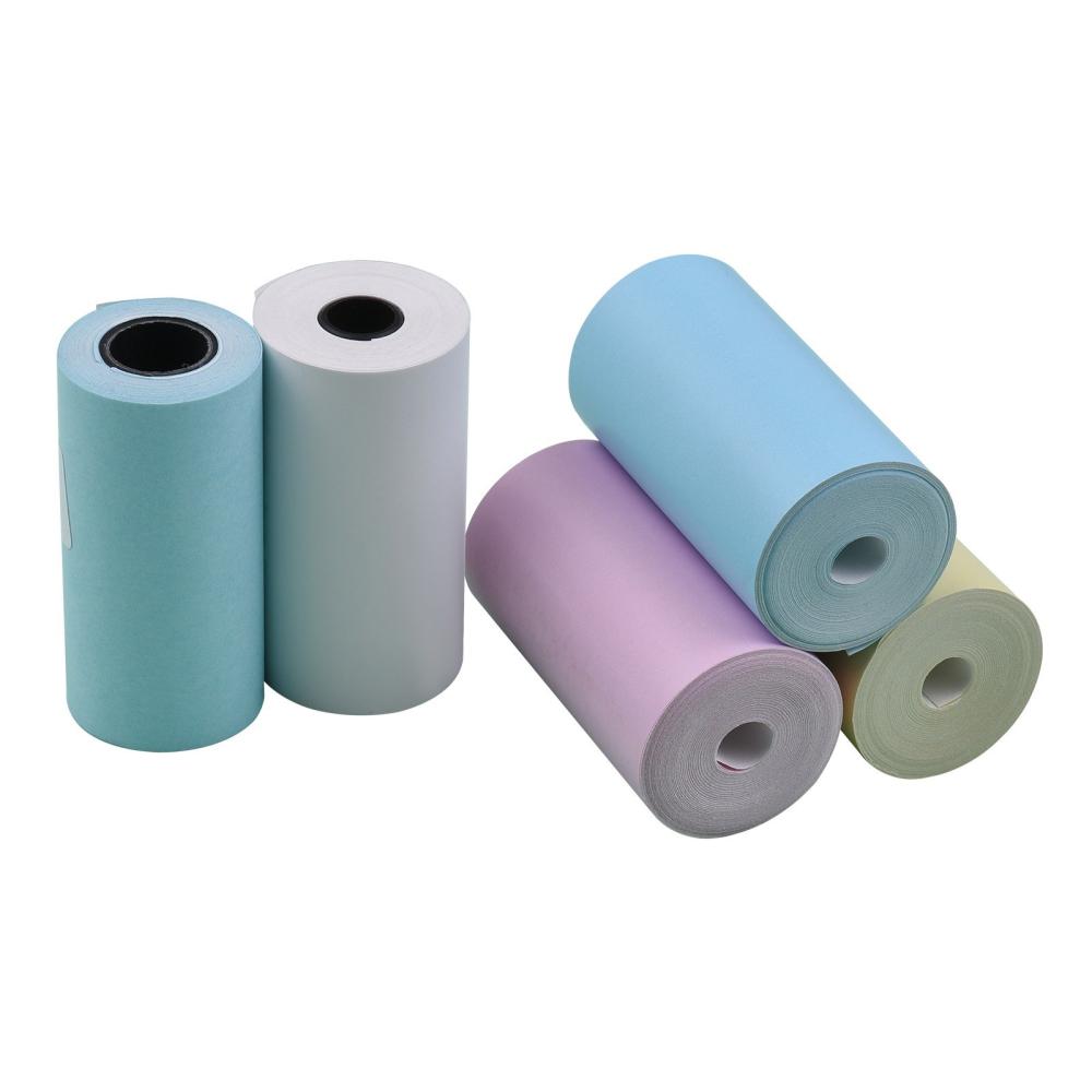 Office Electronics |   5PCS Color Thermal Paper Roll Set Office Electronics Office Electronics