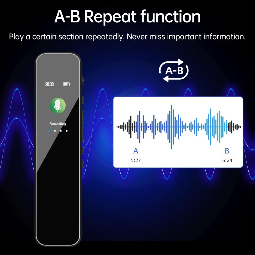 Office Electronics |   Bisofice 64GB Digital Voice Recorder Office Electronics Office Electronics