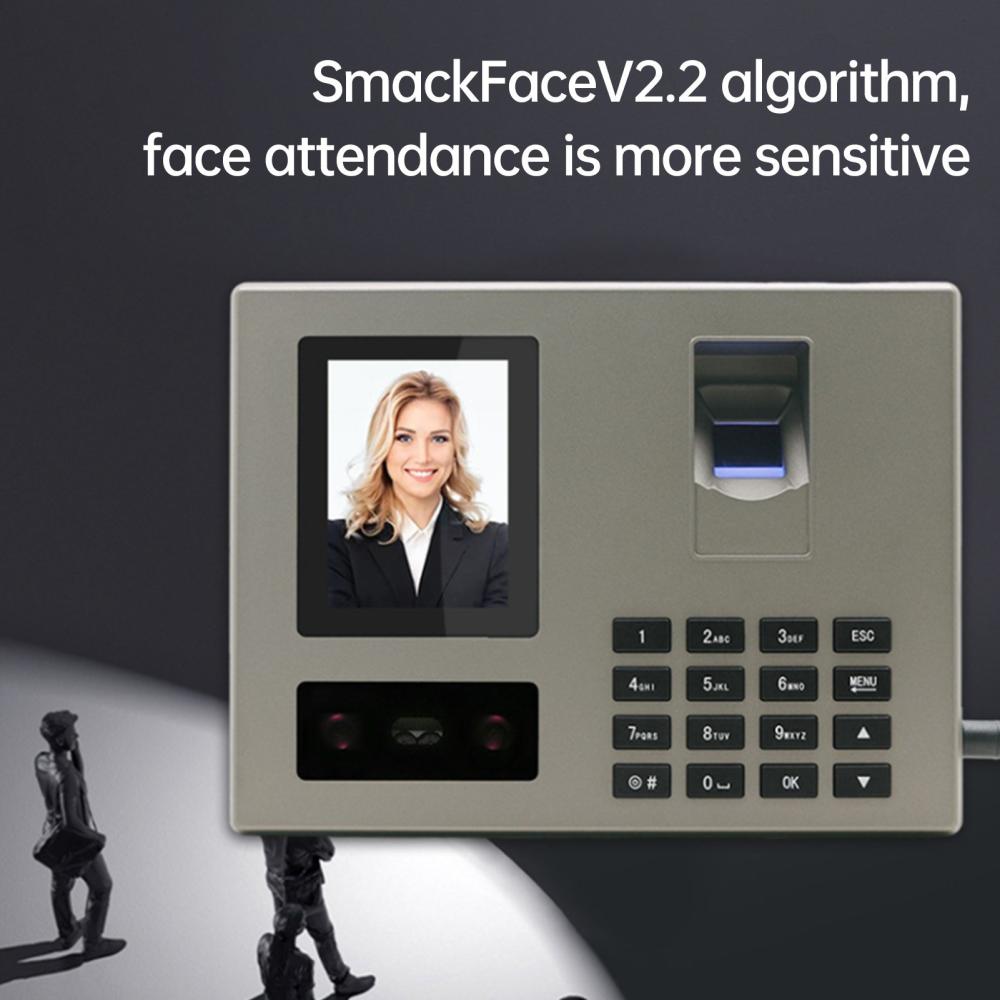 Office Electronics |   Bisofice Intelligent Face Biometric Fingerprint Password Employee Attendance Machine Checking-in Recorder 2.8 Inch TFT Screen Office Electronics Office Electronics