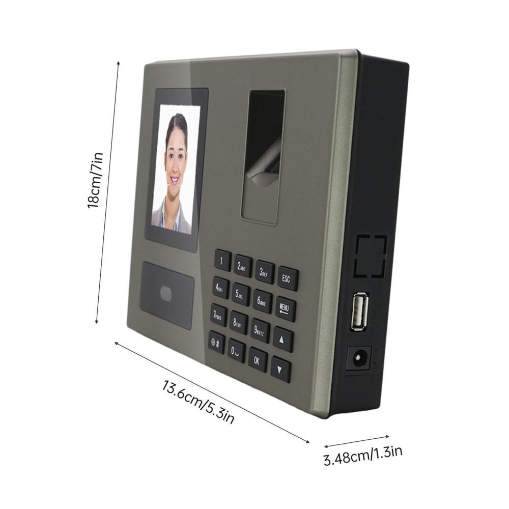 Office Electronics |   Bisofice Intelligent Face Biometric Fingerprint Password Employee Attendance Machine Checking-in Recorder 2.8 Inch TFT Screen Office Electronics Office Electronics