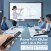 Office Electronics |   Bisofice Laser Presentation Pointer for PowerPoint PPT Clicker with USB/Type-C Dual Head Receiver Office Electronics Office Electronics