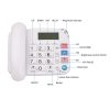 Office Electronics |   Black Corded Phone with Big Button Desk Landline Phone Telephone Support Hands-Free/Redial/Flash/Speed Dial/Ring Volume Control for Elderly Seniors Home Office Business Hotel Office Electronics Office Electronics