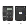 Office Electronics |   Desktop Corded Telephone Phone with LCD Display Caller ID Volume Adjustable Calculator Alarm Clock for House Home Call Center Office Company Hotel Office Electronics Office Electronics