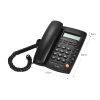 Office Electronics |   Desktop Corded Telephone Phone with LCD Display Caller ID Volume Adjustable Calculator Alarm Clock for House Home Call Center Office Company Hotel Office Electronics Office Electronics