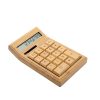 Office Electronics |   Eco-friendly Bamboo Electronic Calculator Counter Standard Function 12 Digits Solar & Battery Dual Powered for Home Office School Retail Store Office Electronics Office Electronics