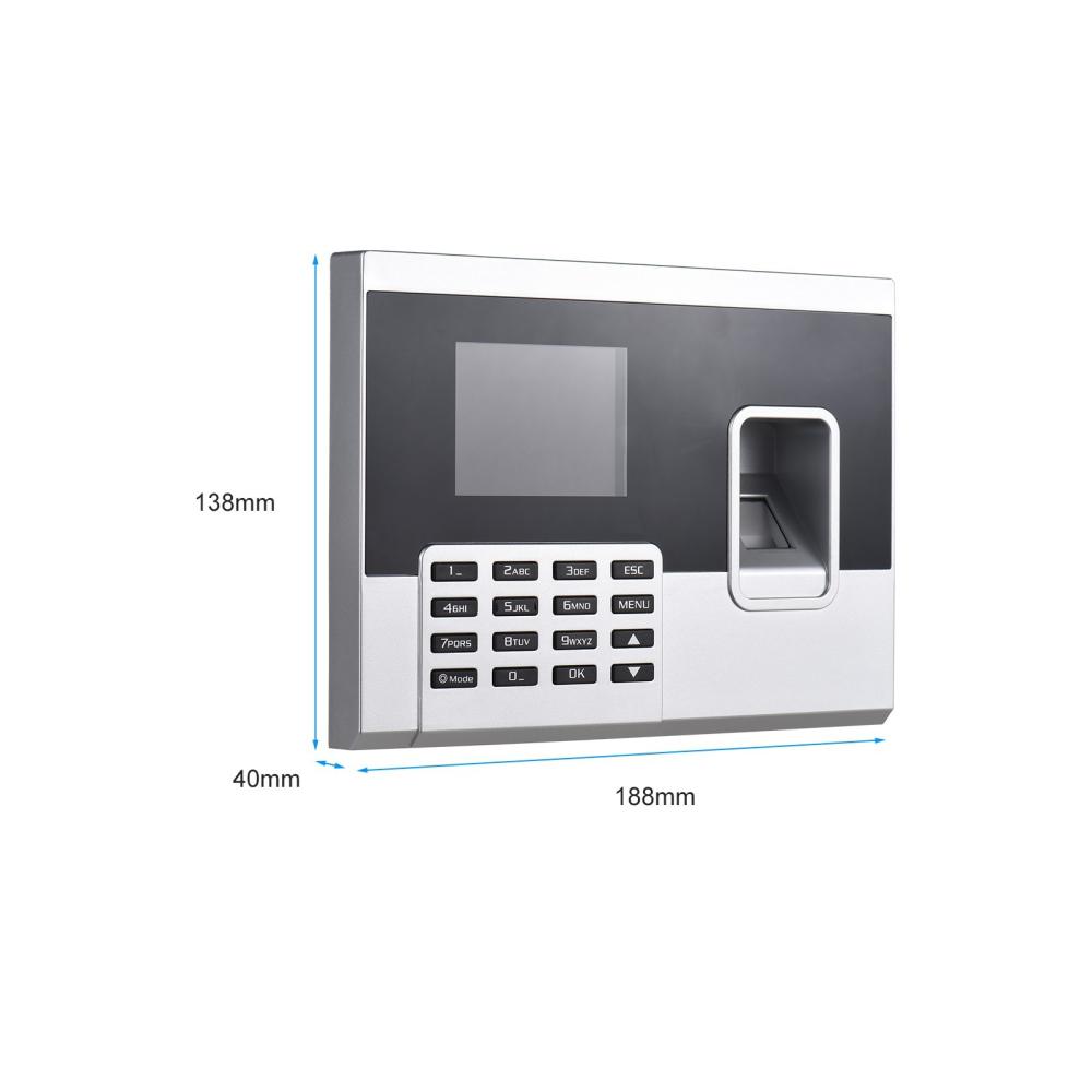 Office Electronics |   Fingerprint Password Attendance Machine Access Control Time Clock Recorder Office Electronics Office Electronics