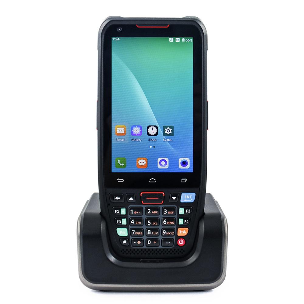 Office Electronics |   Handheld POS Android 10.0 PDA Terminal with Charge Base 1D/2D/QR Barcode Scanner 3GB+32GB 800W HD Rear Camera Office Electronics Office Electronics