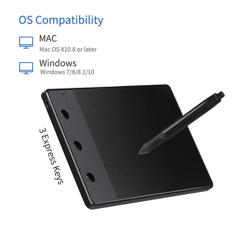 Office Electronics |   Huion H420 4×2.23 Inch Professional Graphics Drawing Tablet Signature Pad Board Office Electronics Office Electronics